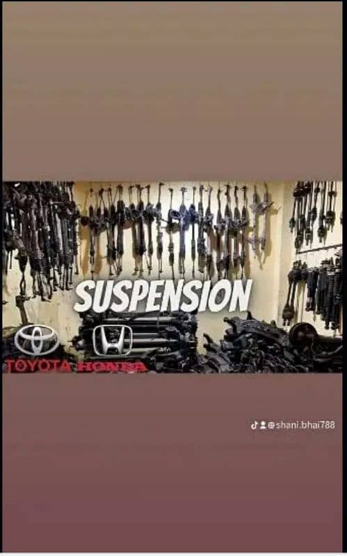 Car's Suspension Repairing Santro,Cultus,Alto,City,WagonR,Vitz,Civic 12