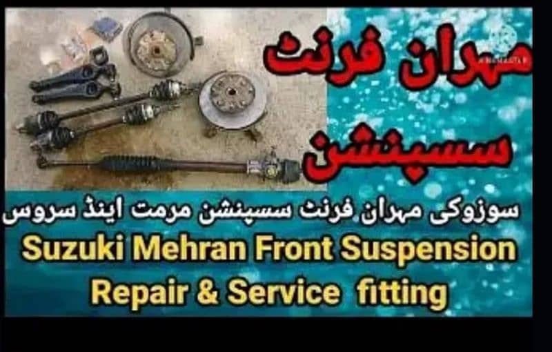 Car's Suspension Repairing Santro,Cultus,Alto,City,WagonR,Vitz,Civic 13