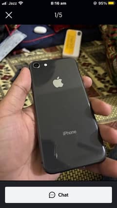 APPLE IPHONE 8 ALL OK SET NON PTA