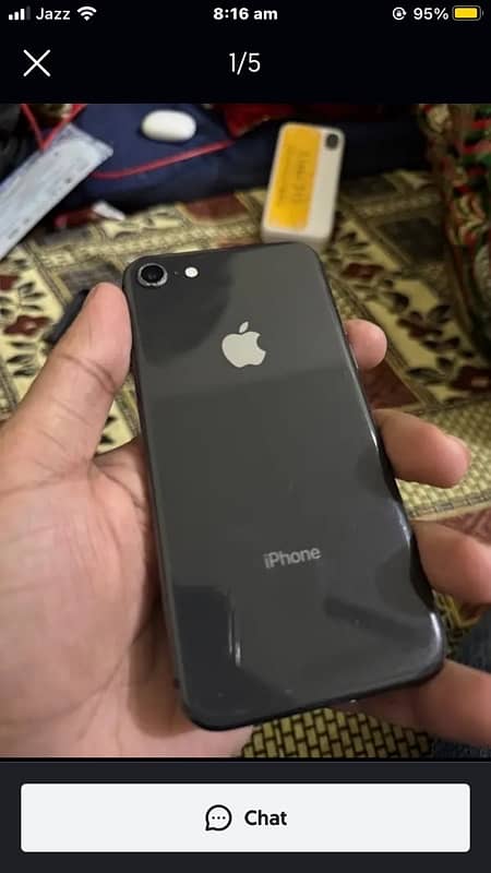 APPLE IPHONE 8 ALL OK SET NON PTA 0