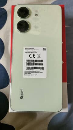 Redmi 13c 10/10 with box & accessories