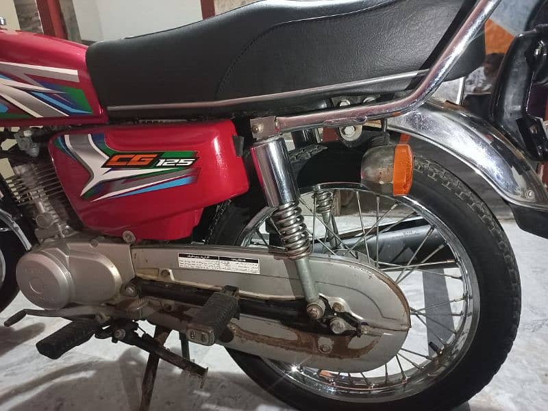 Honda model 125 CG Applied for 5