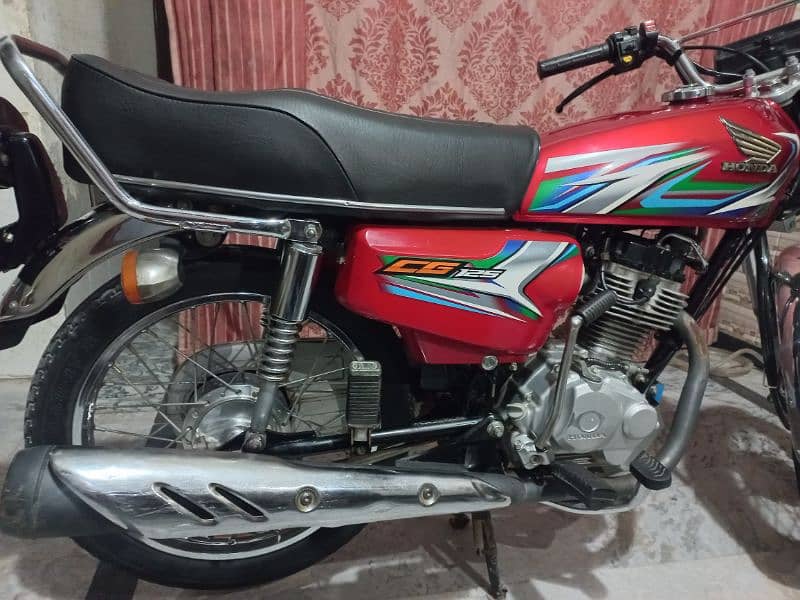 Honda model 125 CG Applied for 10