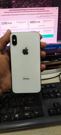 iPhone X PTA Approved 64 gb 03163927228