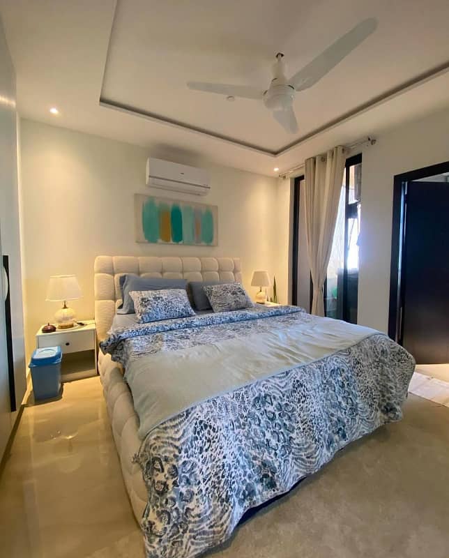 One Bed Apartment For A Day Week Rental Luxury Stay In Main Gulberg 0