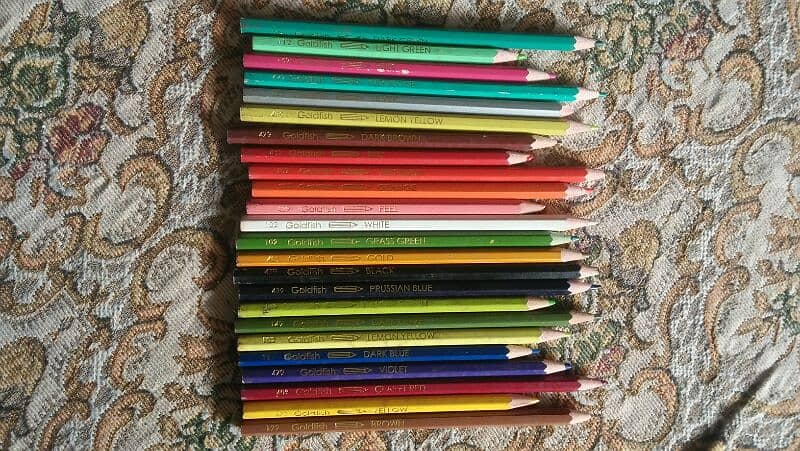 24 Colour Pencils. 3