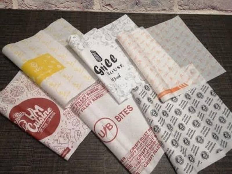 Paper Food Bag & Boxes|BurgerBox|PizzaBox|Butter paper 3