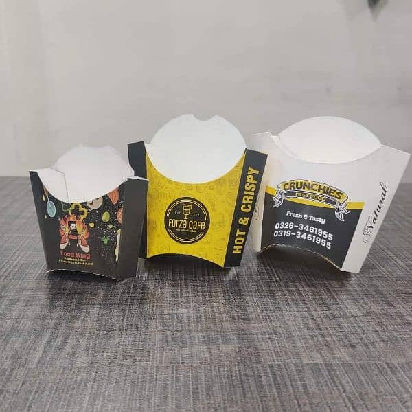 Paper Food Bag & Boxes|BurgerBox|PizzaBox|Butter paper 8