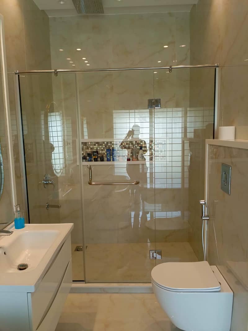 Aluminium Glass - Services in Lahore, Door & Glass Work Shower Cubical 11