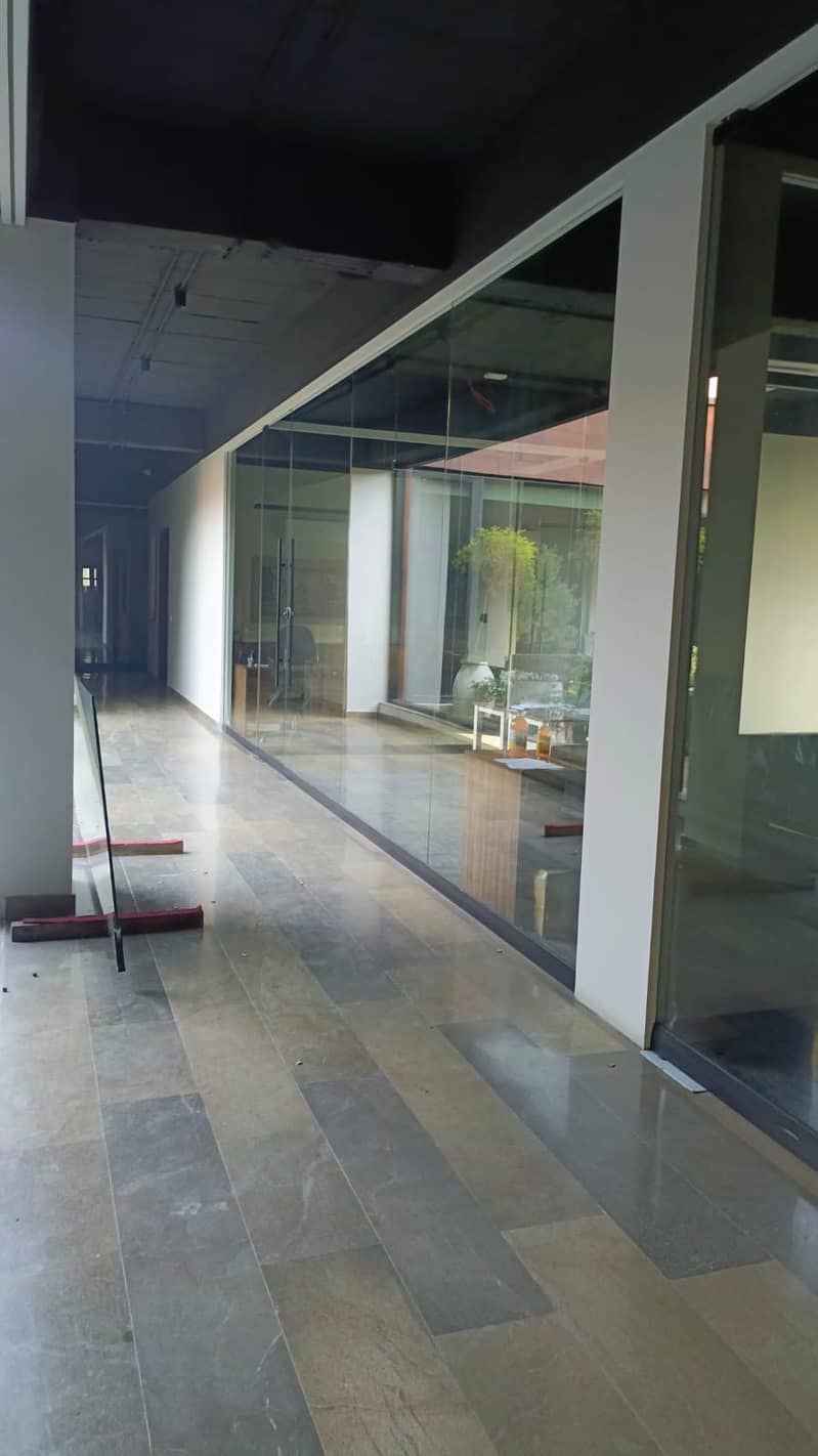 Glass Works - Services in Lahore,Glass Stairs,Glass Office Cabin,Doors 16