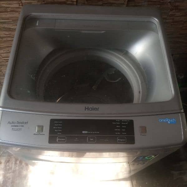 Haier washing machine 9 kilogram contact WhatsApp03323451543 0