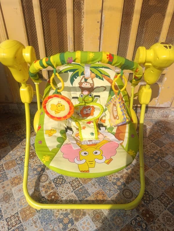 2 in 1 baby swing with music and imported rocker 0