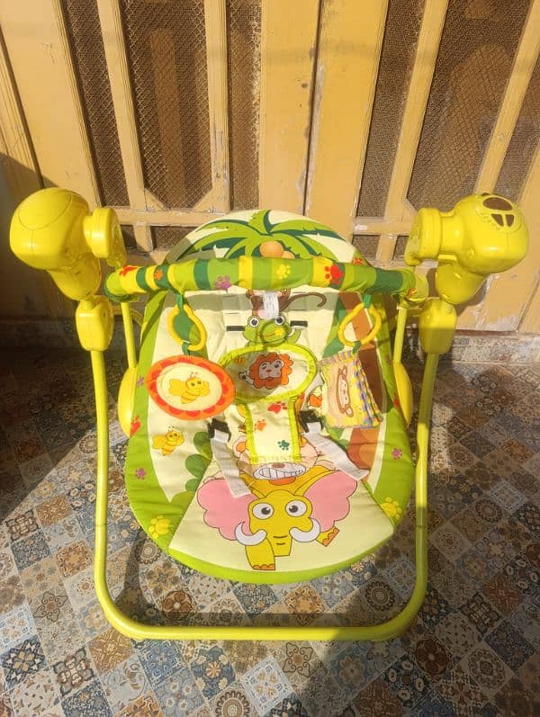 2 in 1 baby swing with music and imported rocker 3