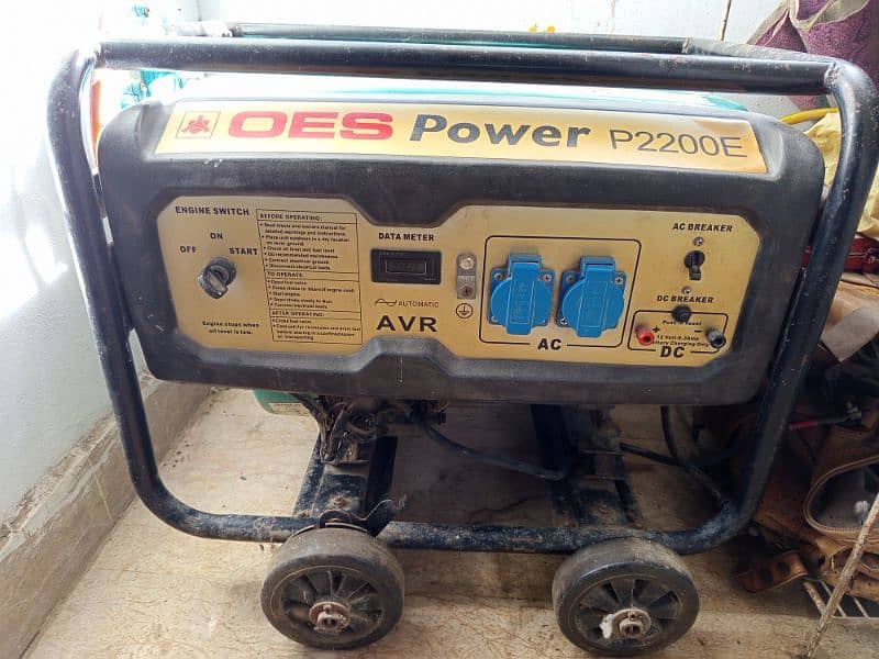 OES 2.4 KVA Gas Generator 0