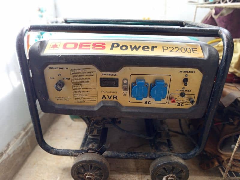 OES 2.4 KVA Gas Generator 1