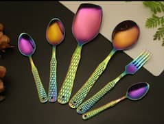 High Quality Spoon Set For 6 Person Serving 28psc