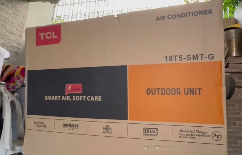 TCL DC inverter heat and cool 1.5ton 1