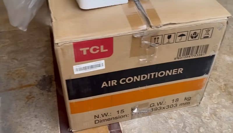 TCL DC inverter heat and cool 1.5ton 4