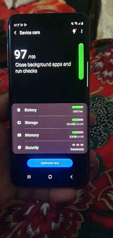 samsung s9 plus single sim NON PTA HY no open no repair 3