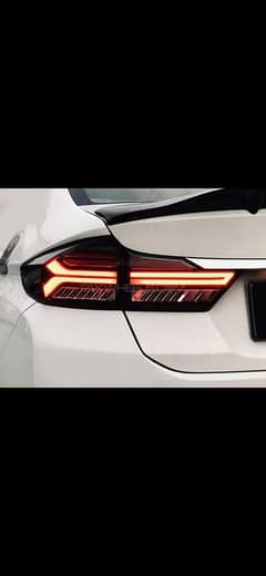 Honda city smoke lava lights imported