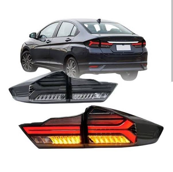 Honda city smoke lava lights imported 1