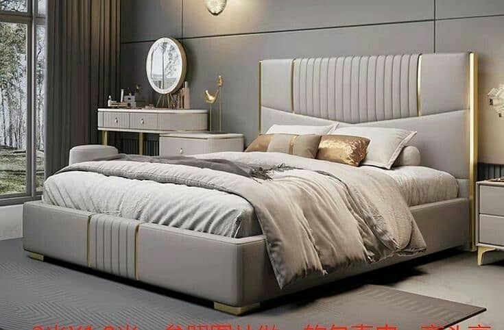 bed set /bed set /double bed /king size double bed/ bridal set/ poshis 12