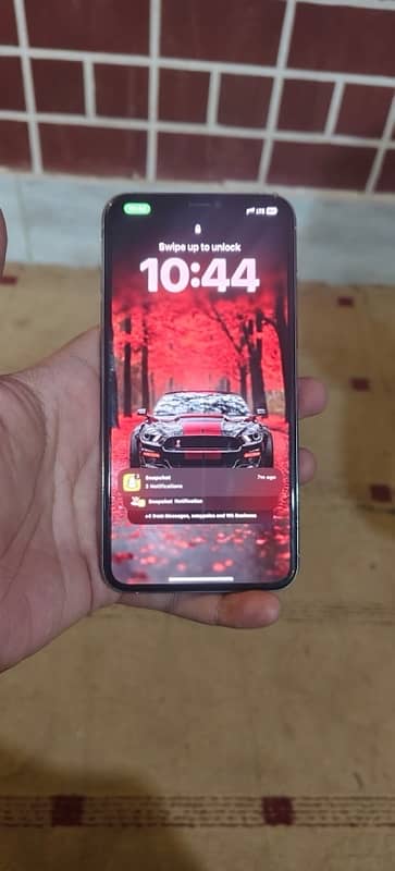 iphone xs max 256 gb dual Pta approved singel physical singel esim 1