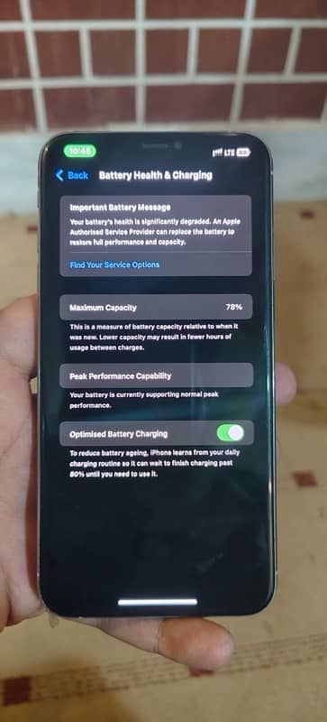 iphone xs max 256 gb dual Pta approved singel physical singel esim 7