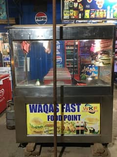 Counter for shawarma and burger point available for sale