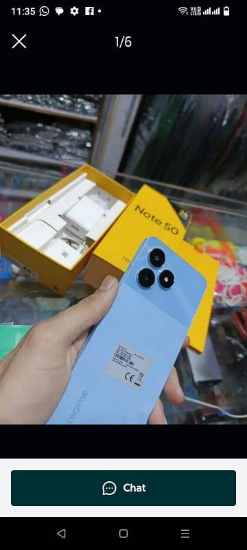 Note 50 Realme mobile for sale very arjunt 1