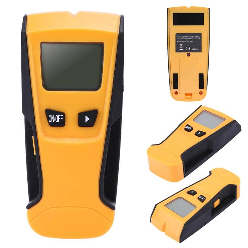 Center Finder Wall Detector AC/DC Wire Pipe line, Stud & Wooden Detect 2