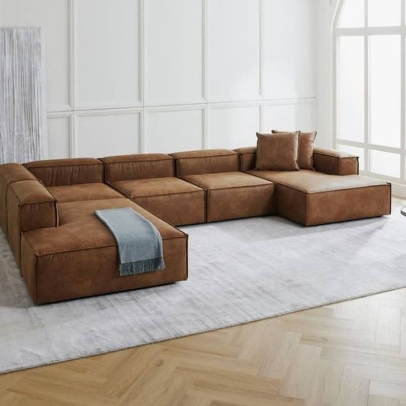 sofa set/l shape sofa /6 seater sofa/corner set/wooden sofa 18