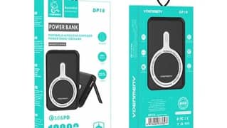 Denmen Power Bank DP18 USB+Wireless Charging 15w 10000mAh