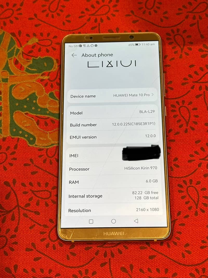 Huawei Mate 10 Pro PTA Unlocked 3