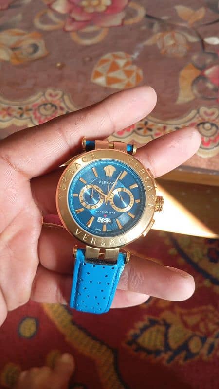 Versace chronograph watch 0