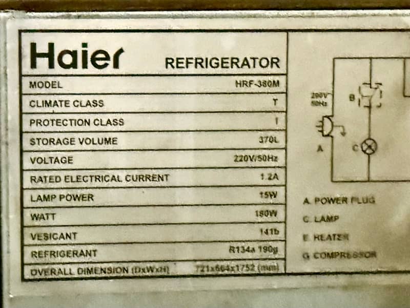 Haier Fridge for Sale 3