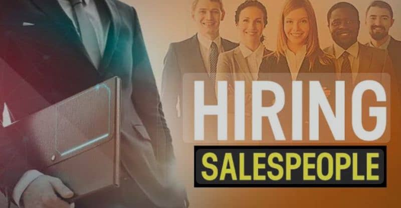 Hiring sales person 0