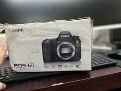 Canon 6D (Full Frame) camera with box and kit lens