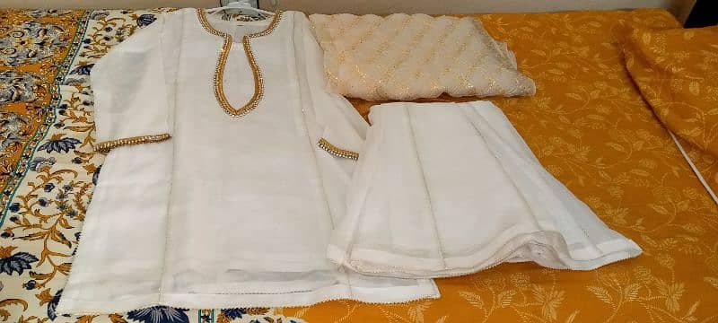 nikkah white dress for sale 0