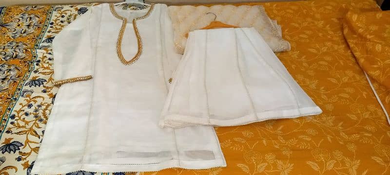 nikkah white dress for sale 1