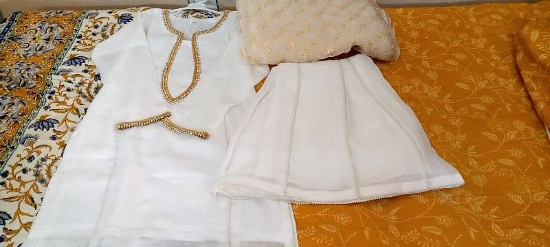 nikkah white dress for sale 2