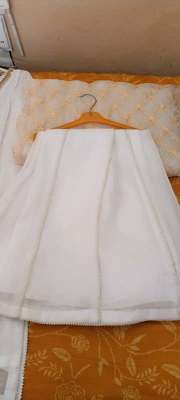 nikkah white dress for sale 3