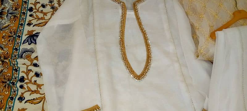 nikkah white dress for sale 4