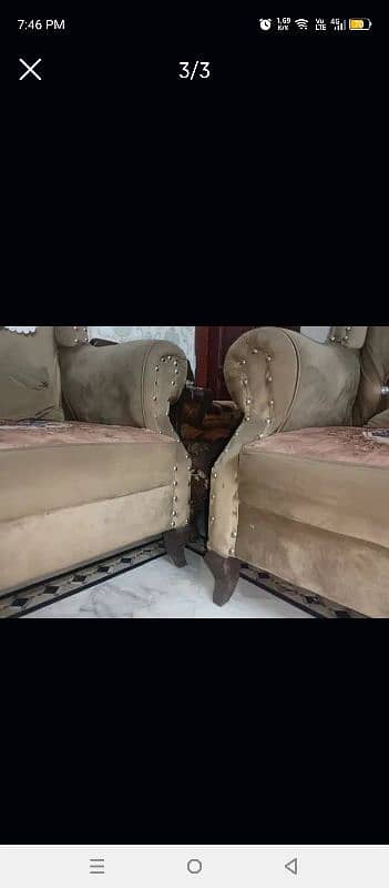 sofa set and centre table 03.3. 6.9 09-49 5.3 0