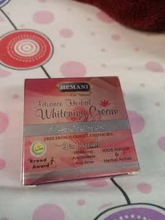 whitening cream