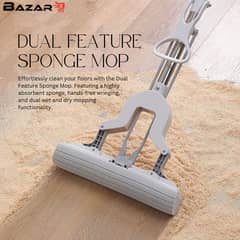 Dual Feature Sponge Mop