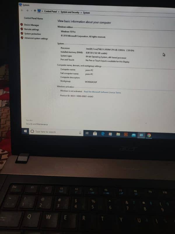 i5, 2nd Generation 8 Gb Ram Laptop 1