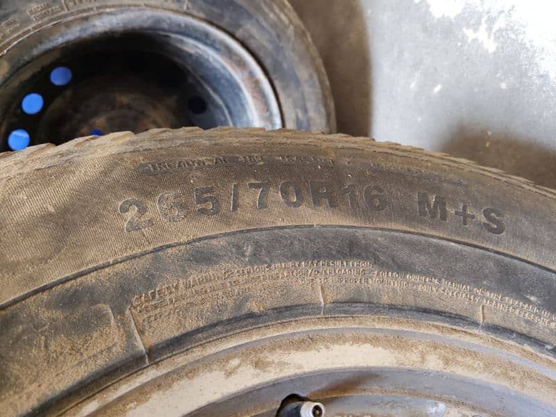 Toyota Surf rim tyre 6