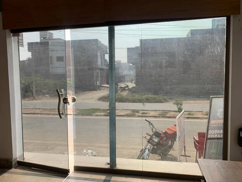 Office Glass Door with Aluminium Window Available in very low price! 1