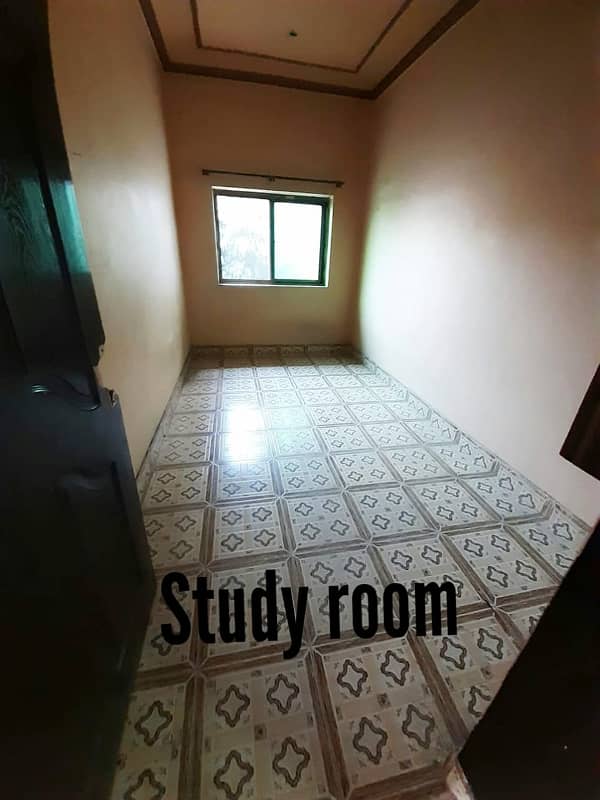 20 Marla Upper Portion For Rent 2 Bedroom Attached Bath Attached Cupboards 1 Study Room Khayaban Colony 2 Susan Road Madina Town Faisalabad 3